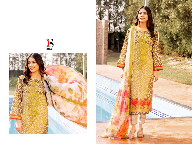 Charizma By Deepsy Embroidered Cotton Pakistani Suits Catalog